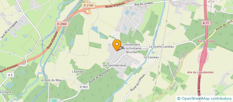 localisation de l'entreprise MONSIEUR GREGORY VICTOR à CHEVILLON-SUR-HUILLARD