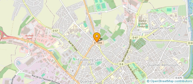 localisation de l'entreprise MONSIEUR GREGORY VIEL à SAINT-QUENTIN