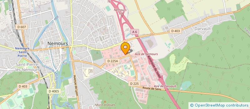 localisation de l'entreprise MONSIEUR GREGORY VIGILANT  NEMOURS