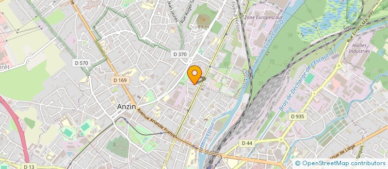 localisation de l'entreprise MONSIEUR GREGORY VINCENT  ANZIN