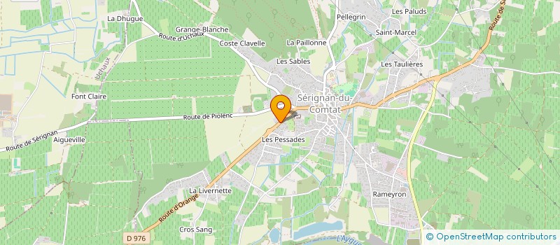 localisation de l'entreprise MONSIEUR GREGORY VIRE à SERIGNAN-DU-COMTAT