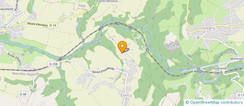 localisation de l'entreprise MONSIEUR GREGORY VITTUPIER  ETERCY