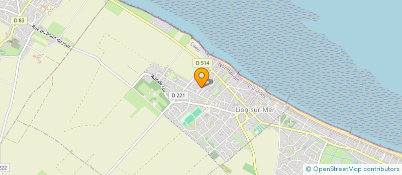 localisation de l'entreprise MONSIEUR GREGORY VIVIEN  LION-SUR-MER