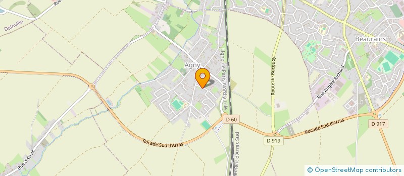 localisation de l'entreprise MONSIEUR GREGORY WAILLY  AGNY