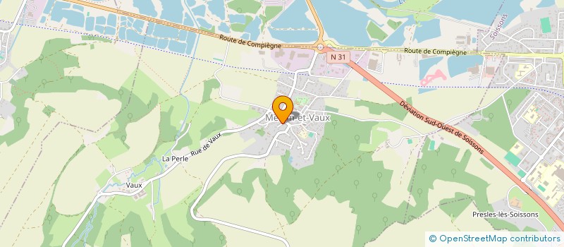 localisation de l'entreprise MONSIEUR GREGORY WARIN à MERCIN-ET-VAUX
