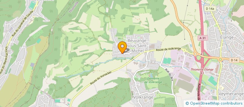 localisation de l'entreprise MONSIEUR GREGORY WETTA  THIONVILLE