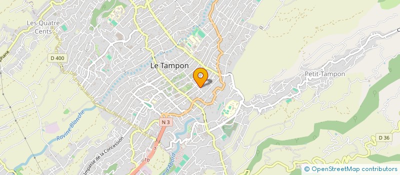 localisation de l'entreprise MONSIEUR GREGORY WOLFF à LE TAMPON