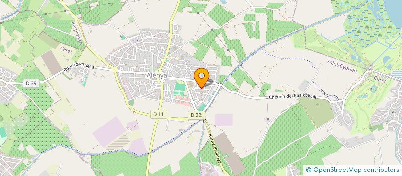 localisation de l'entreprise MONSIEUR GREGORY ZIEBA à ALENYA