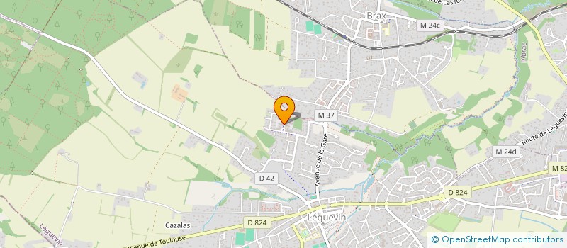 localisation de l'entreprise MONSIEUR GREGORY ZOBEIDE  LEGUEVIN