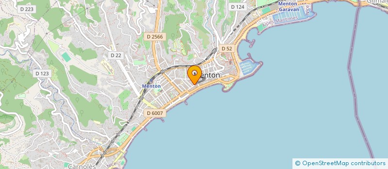 localisation de l'entreprise MONSIEUR GREGORY ZOPPETTI  MENTON