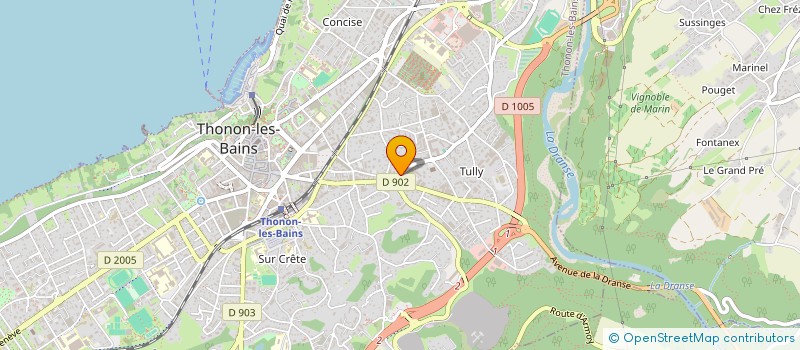 localisation de l'entreprise MONSIEUR GREGORY ZOTTOS à THONON-LES-BAINS