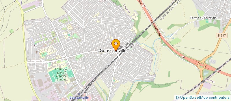 localisation de l'entreprise MONSIEUR GRENELLE REMI  GOUSSAINVILLE