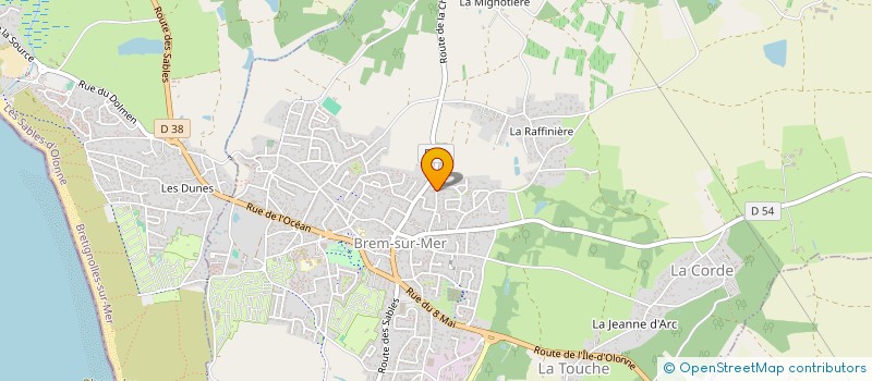 localisation de l'entreprise MONSIEUR GREYSON ALCANTARA à BREM-SUR-MER