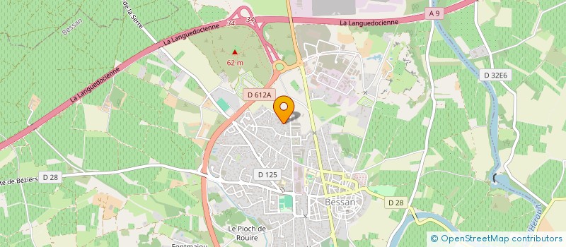 localisation de l'entreprise MONSIEUR GRICHKA TCHAPPSKY à BESSAN