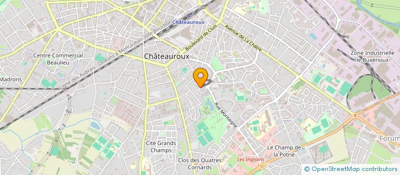 localisation de l'entreprise MONSIEUR GRIGOR BAGHDASARYAN à CHATEAUROUX