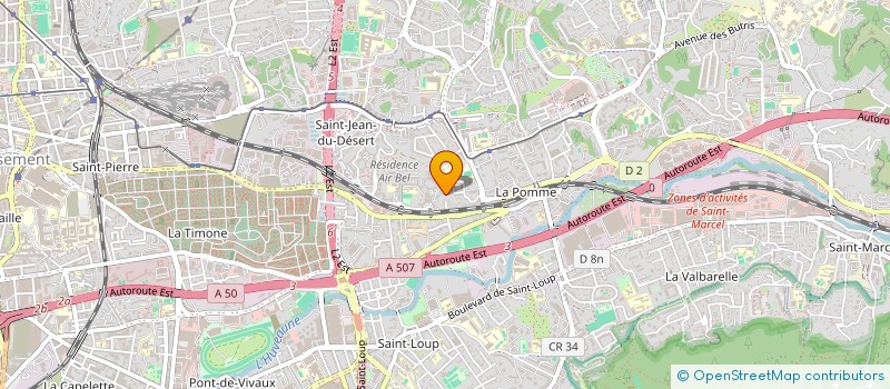 localisation de l'entreprise MONSIEUR GRIGOR HAKOBIAN  MARSEILLE