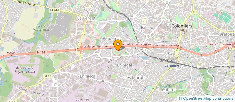 localisation de l'entreprise MONSIEUR GRIGOR MESKHISHVILI  COLOMIERS