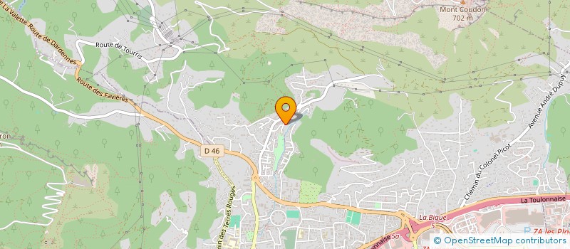 localisation de l'entreprise MONSIEUR GRIGORAS OPREA MIRCEA  LA VALETTE-DU-VAR