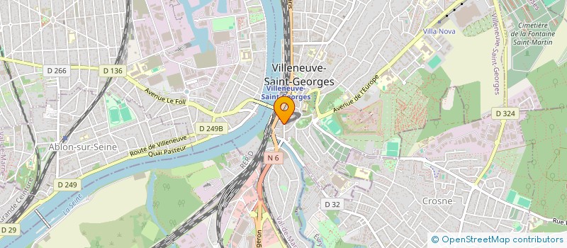 localisation de l'entreprise MONSIEUR GRIGORE BOSTANICA à VILLENEUVE-SAINT-GEORGES