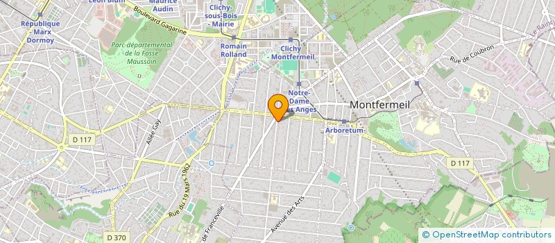 localisation de l'entreprise MONSIEUR GRIGORE BRANISTE  MONTFERMEIL