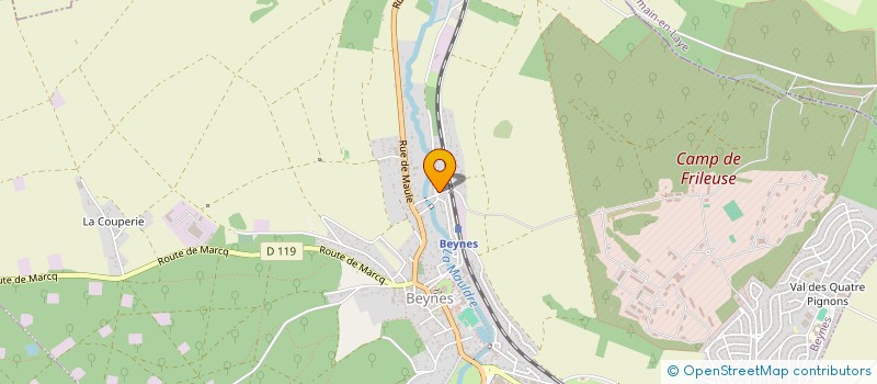 localisation de l'entreprise MONSIEUR GRIGORE CERNEI  BEYNES