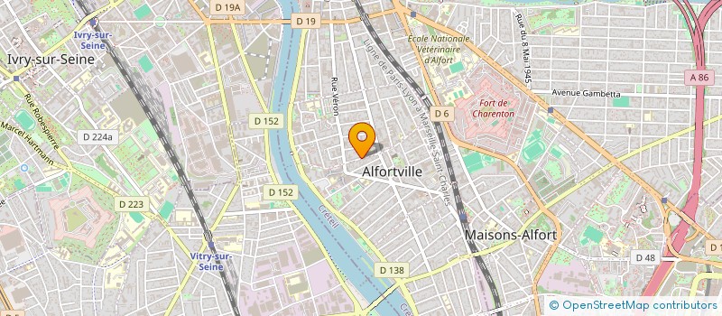 localisation de l'entreprise MONSIEUR GRIGORE COSMIN BUD à ALFORTVILLE