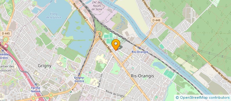 localisation de l'entreprise MONSIEUR GRIGORE DARII à RIS-ORANGIS