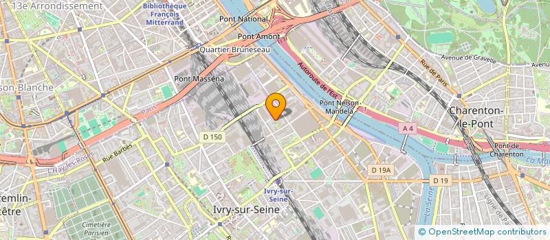 localisation de l'entreprise MONSIEUR GRIGORE DUMBRAVA  IVRY-SUR-SEINE