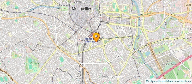 localisation de l'entreprise MONSIEUR GRIGORE FLOREA à MONTPELLIER