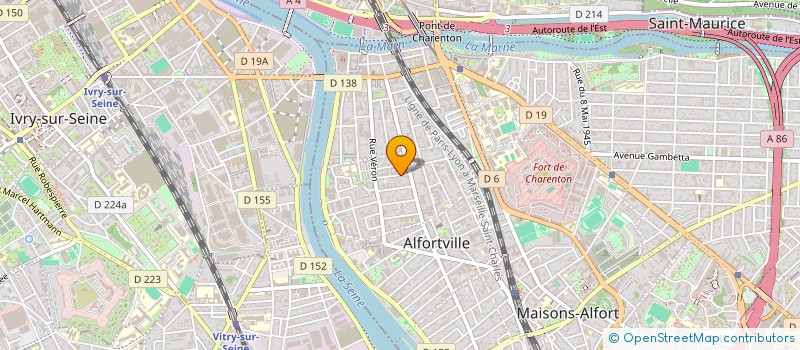 localisation de l'entreprise MONSIEUR GRIGORE FOCSA  ALFORTVILLE