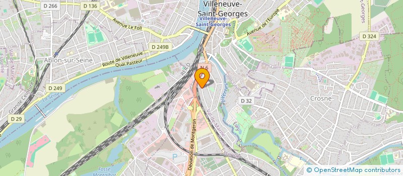 localisation de l'entreprise MONSIEUR GRIGORE GAU  VILLENEUVE-SAINT-GEORGES