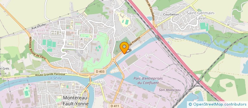 localisation de l'entreprise MONSIEUR GRIGORE LEVINTE  MONTEREAU-FAULT-YONNE