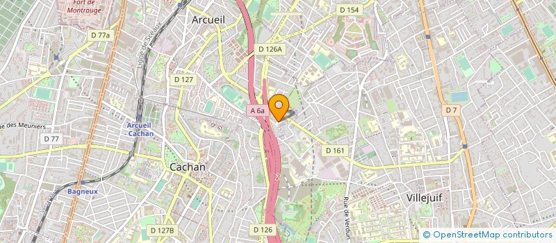 localisation de l'entreprise MONSIEUR GRIGORE LISAGOR  ARCUEIL