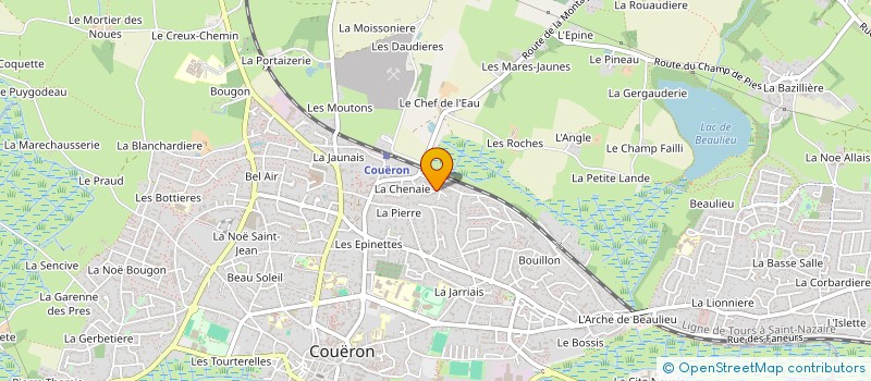 localisation de l'entreprise MONSIEUR GRIGORE MELNIC à COUERON