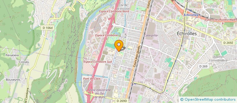 localisation de l'entreprise MONSIEUR GRIGORE MOIS  ECHIROLLES