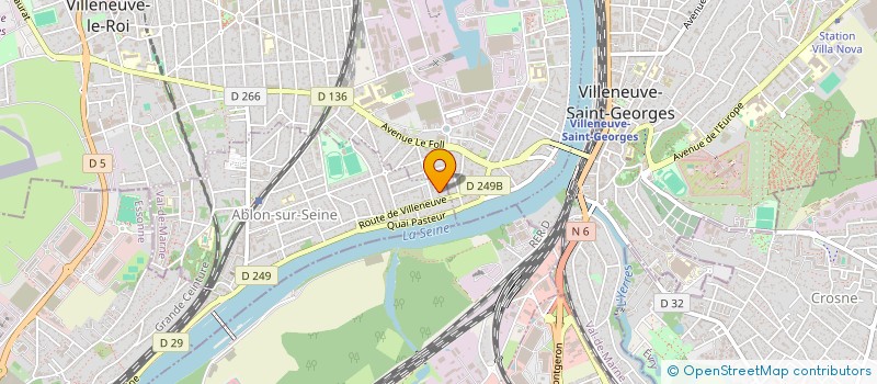 localisation de l'entreprise MONSIEUR GRIGORE NICA à ABLON-SUR-SEINE