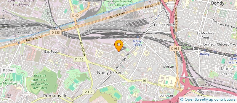 localisation de l'entreprise MONSIEUR GRIGORE OBOROC  NOISY-LE-SEC