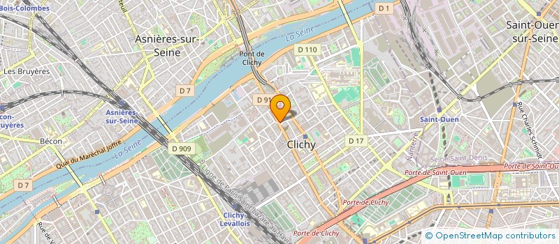 localisation de l'entreprise MONSIEUR GRIGORE PREPELITA à CLICHY