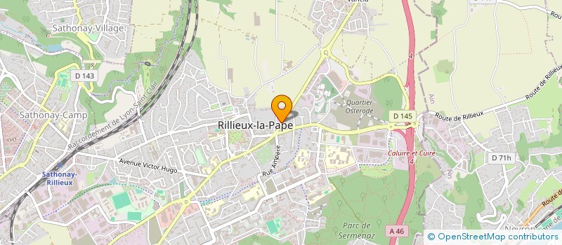 localisation de l'entreprise MONSIEUR GRIGORE STERIAN  RILLIEUX-LA-PAPE