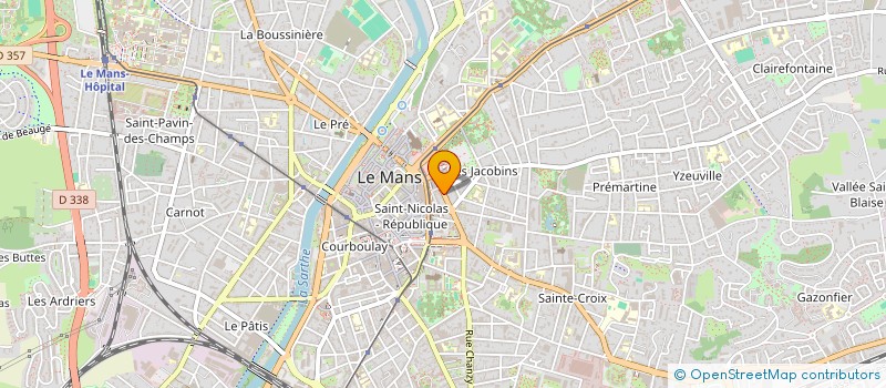 localisation de l'entreprise MONSIEUR GRIGORE TOFALVI à LE MANS