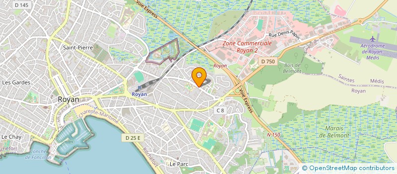 localisation de l'entreprise MONSIEUR GRIGORI FAUCHERAND  ROYAN