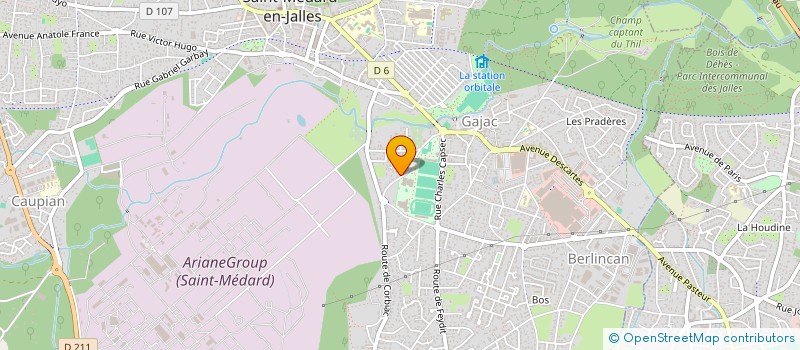 localisation de l'entreprise MONSIEUR GRIGORI NEPARIDZE  SAINT-MEDARD-EN-JALLES