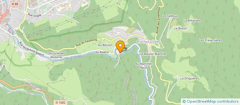 localisation de l'entreprise MONSIEUR GRIGORI PENTELEITCHOUK  SAINT-ETIENNE