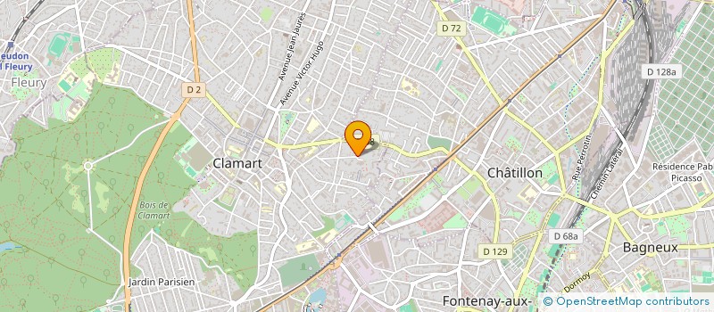 localisation de l'entreprise MONSIEUR GRIGORIE DUSCEAC à CLAMART