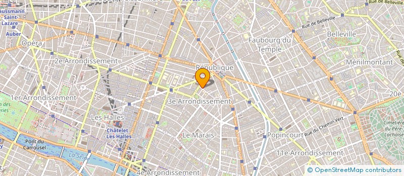 localisation de l'entreprise MONSIEUR GRIMAUD GRIMAUD  PARIS