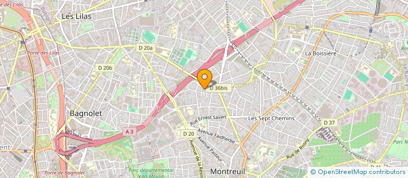 localisation de l'entreprise MONSIEUR GRIMAULT ROBIN-AUBERTIN à MONTREUIL