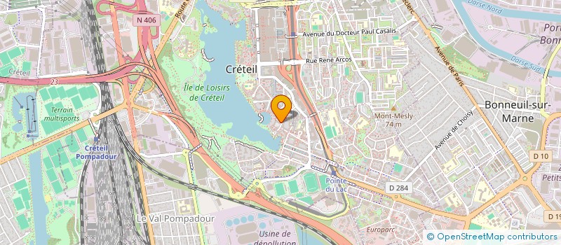 localisation de l'entreprise MONSIEUR GRIS KOUDOU GRIS KPOLO à CRETEIL