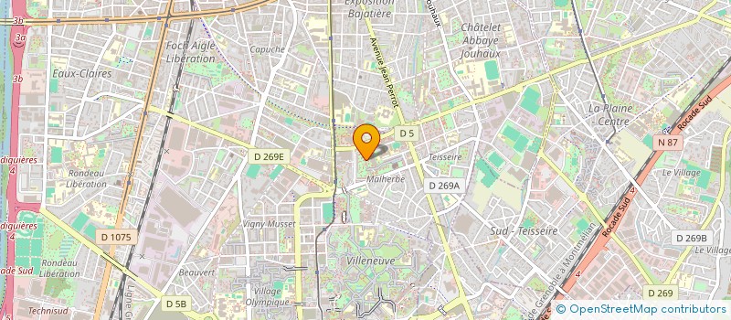 localisation de l'entreprise MONSIEUR GRUIA CALMAN à GRENOBLE