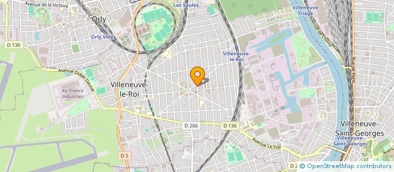 localisation de l'entreprise MONSIEUR GRUSIE MAE LA  VILLENEUVE-LE-ROI