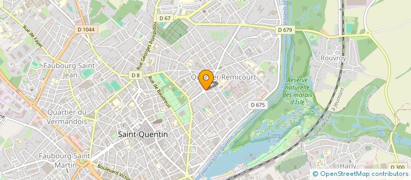 localisation de l'entreprise MONSIEUR GRYGORIY NISHCHERETOV à SAINT-QUENTIN